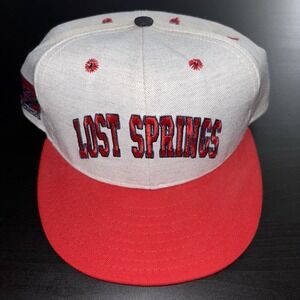 Vintage Lost Springs SnapBack Hat Cap OSFM by Proline USA Made Texas